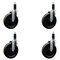 Service Caster 6'' Phenolic Wheel Swivel 1-1/8'' Expanding Stem Caster Set, 4PK SCC-EX20S615-PHS-118-4 - alternate 1